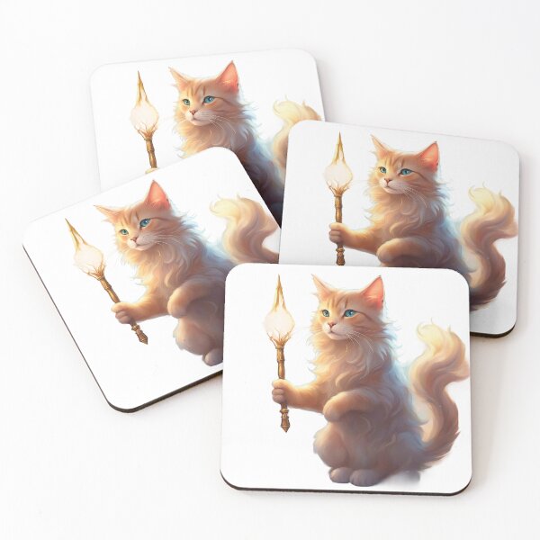Item preview, The Magic Paw: The Spellcasting Cat designed and sold by trendmrend.