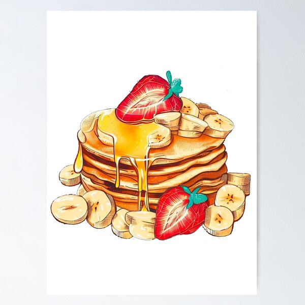 Item preview, Vintage Breakfast: Pancakes in the Golden Age designed and sold by betrayedsky.