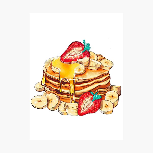 Item preview, Vintage Breakfast: Pancakes in the Golden Age designed and sold by betrayedsky.