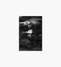 Mona Lisa Glitch Art Board