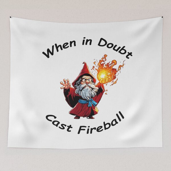 Item preview, When in Doubt Cast Fireball designed and sold by pr-photography.
