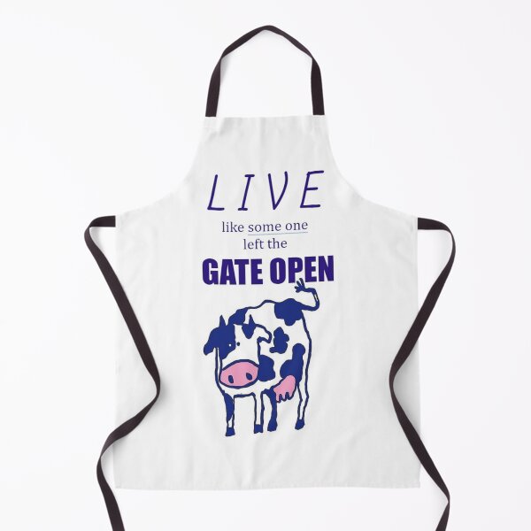 Item preview, Live Like Someone Left the Gate Open designed and sold by MissLadyGraves.