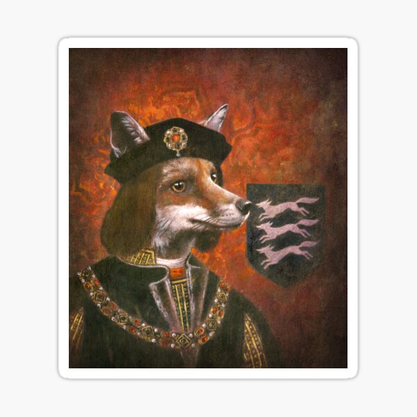 Item preview, King Richard Richard III Fox  designed and sold by mictomart.