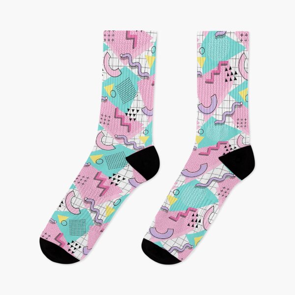 Item preview, 80's Memphis Active - Pink and Turquoise designed and sold by miavaldez.