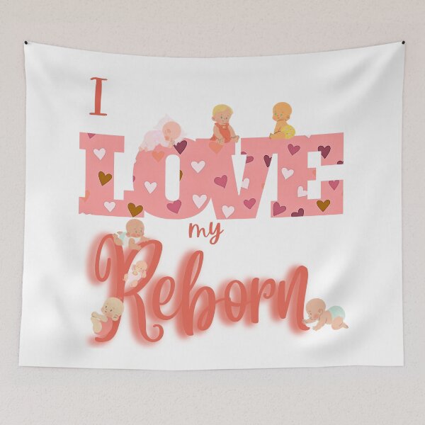 Item preview, I Love My Reborn  designed and sold by RealRebornDolls.