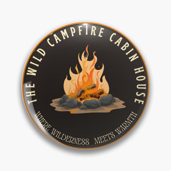 Item preview, The Wild Campfire Cabin House  designed and sold by LittleCabinLife.