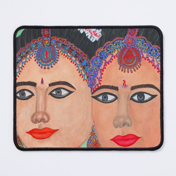 Item preview, Indian Elegance - Bharatnatyam Dancers designed and sold by yellow4coalarts.
