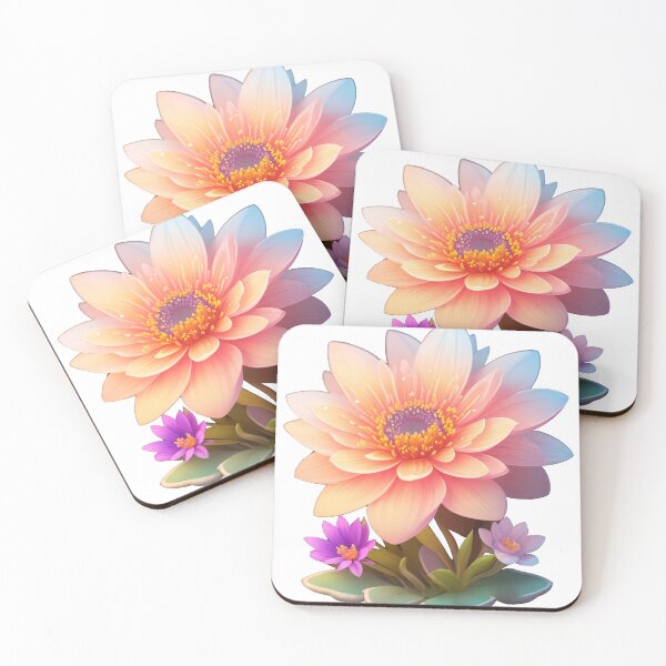 Item preview, Cinematic Fantasy Flower Sticker: 3D Vector Art with Vibrant Detail (73) designed and sold by WASjourney.