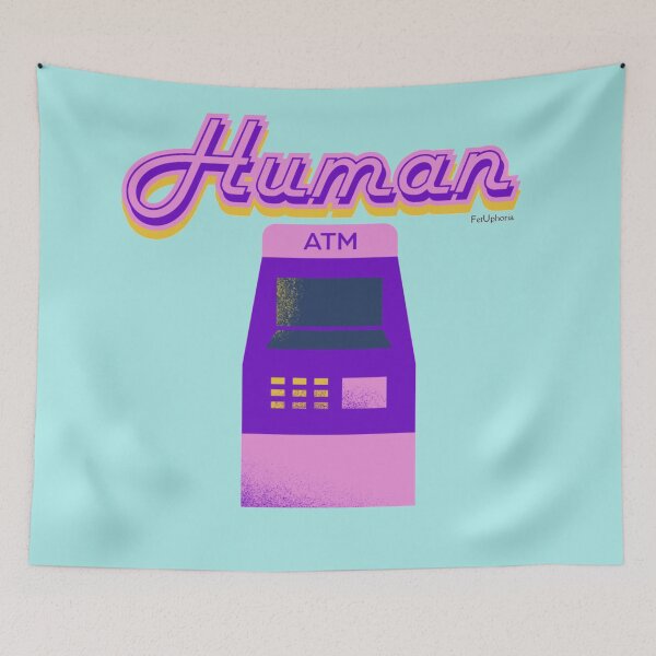 Item preview, Retro Style Human Atm designed and sold by FetUphoria.