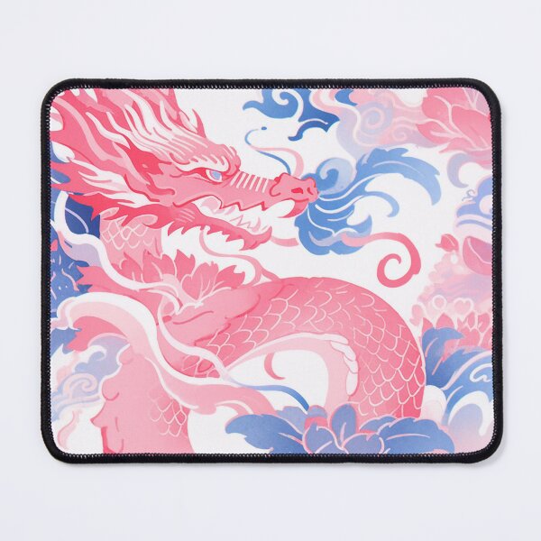 Item preview, Vibrant Dragon - Art Print designed and sold by neuralpsychedelia.