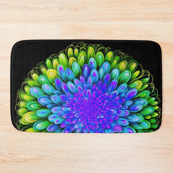 Item preview, Flower Power Retro Neon Drawing Disco Joyful Jungle Party design designed and sold by Cybermariko.