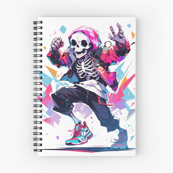 Item preview, Boney Boogie: Skeleton's Spectrum Shimmy designed and sold by KaleidoKiosk.