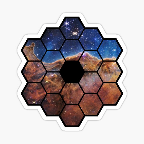 Item preview, James Webb Space Telescope Art designed and sold by DoughnutCool.