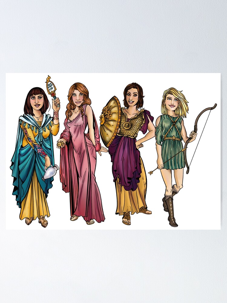 Dress up Aphrodite  Greek Gods Illustrations 