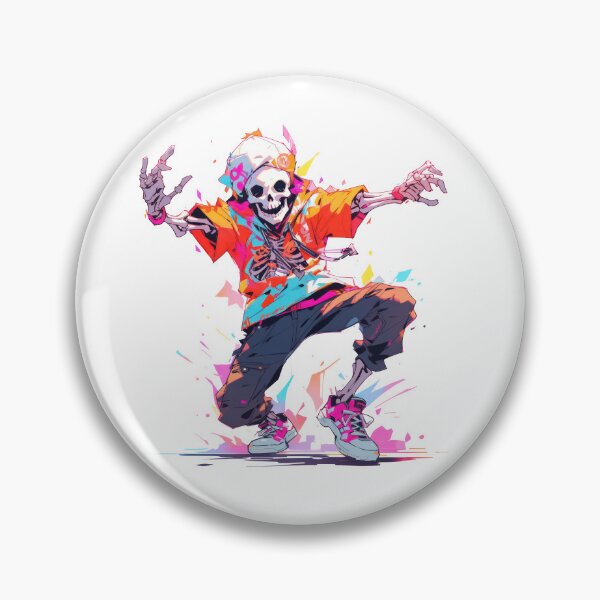 Item preview, Boney Boogie: Skeleton's Spectrum Shimmy designed and sold by KaleidoKiosk.