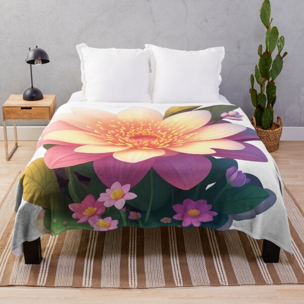 Item preview, Fantasy Flower Sticker: 3D Vector Art with Cinematic Detail (75) designed and sold by WASjourney.