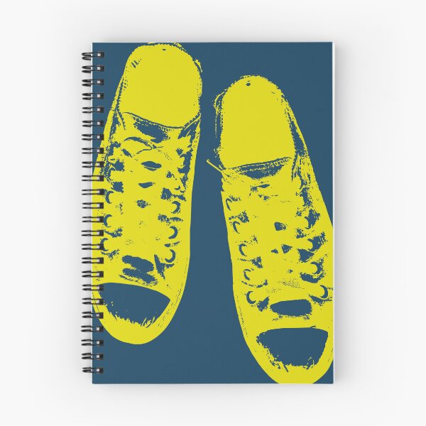 Item preview, Yellow Vintage Sneakers Grunge Style designed and sold by Spindriftmerch.