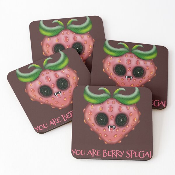 Item preview, You are berry special fun dracula strawberry illustratin food designed and sold by La Loca.