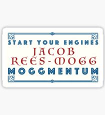 Moggmentum - Start Your Engines Sticker