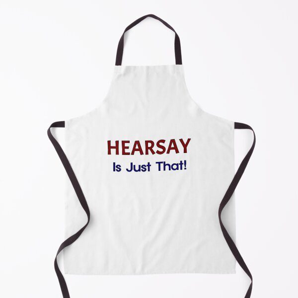 Item preview, HEARSAY, Is Just That! Blood Red Font, and Navy Blue Bold Font designed and sold by AASparksDesigns.
