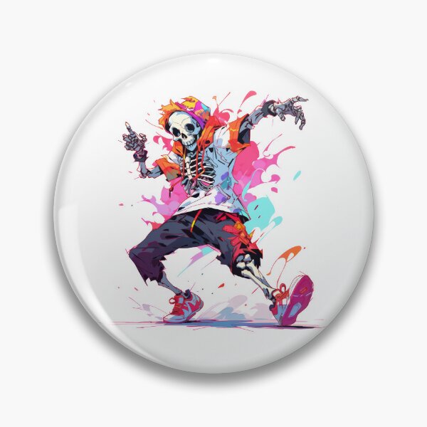 Item preview, Boney Boogie: Skeleton's Spectrum Shimmy designed and sold by KaleidoKiosk.