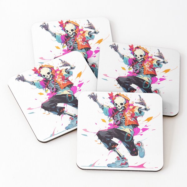 Item preview, Boney Boogie: Skeleton's Spectrum Shimmy designed and sold by KaleidoKiosk.