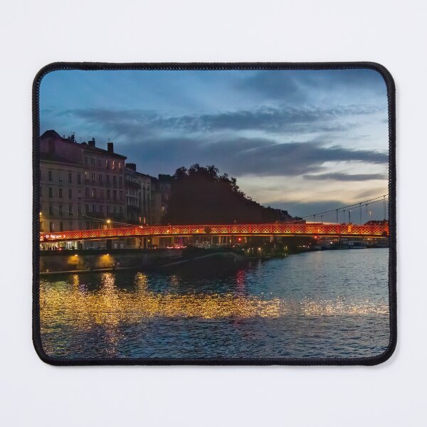 Item preview, Bridge Over the Rhone River, Lyon, France designed and sold by SafariByMarisa.