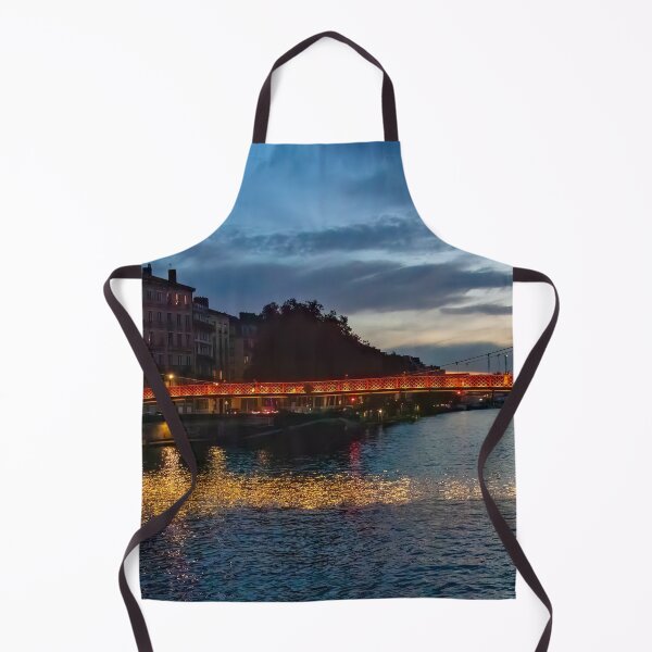 Item preview, Bridge Over the Rhone River, Lyon, France designed and sold by SafariByMarisa.
