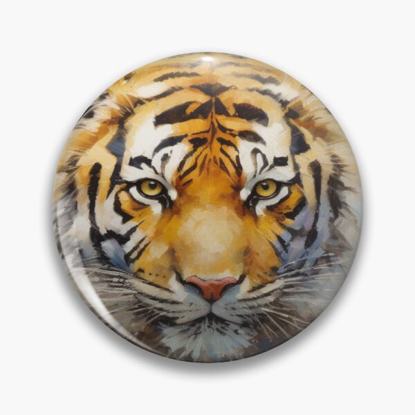 Item preview, impressionism tigre designed and sold by patternshoprad.