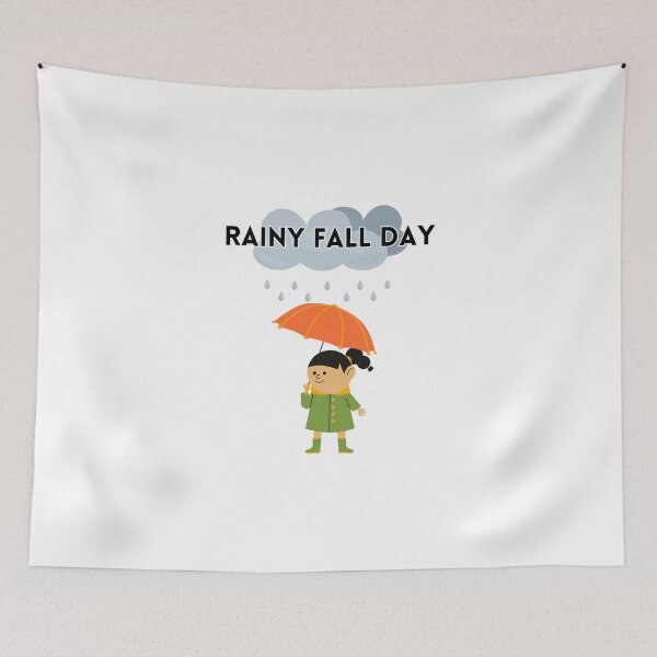 Item preview, rainy fall day designed and sold by Mvcias.