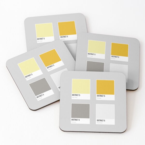 Item preview, Hunger Games: District 5 Pantones designed and sold by BlackwellNY.