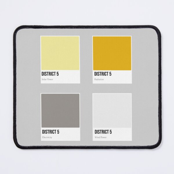 Item preview, Hunger Games: District 5 Pantones designed and sold by BlackwellNY.