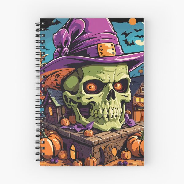 Item preview, Eerie Elegance: Halloween Skull Head designed and sold by PixelStroke.