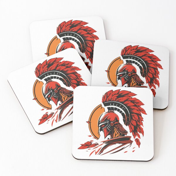 Item preview, Red spartan design designed and sold by MikeCoss.