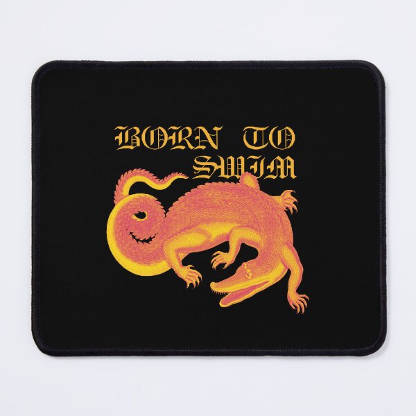 Item preview, born to swim designed and sold by Markflow.