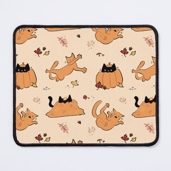 Item preview, Fall Autumn Cats designed and sold by jemidoesart.