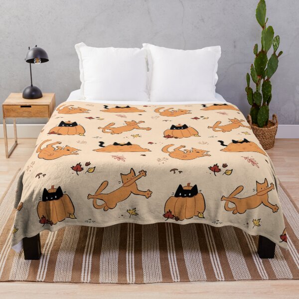 Item preview, Fall Autumn Cats designed and sold by jemidoesart.