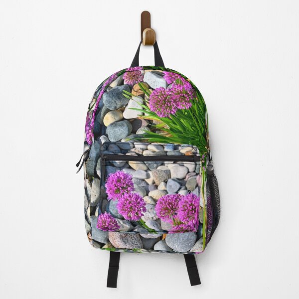 Item preview, Purple blooms in stones designed and sold by JilleArt Designs.