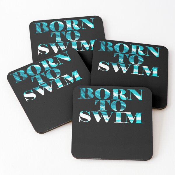 Item preview, born to swim  designed and sold by Markflow.