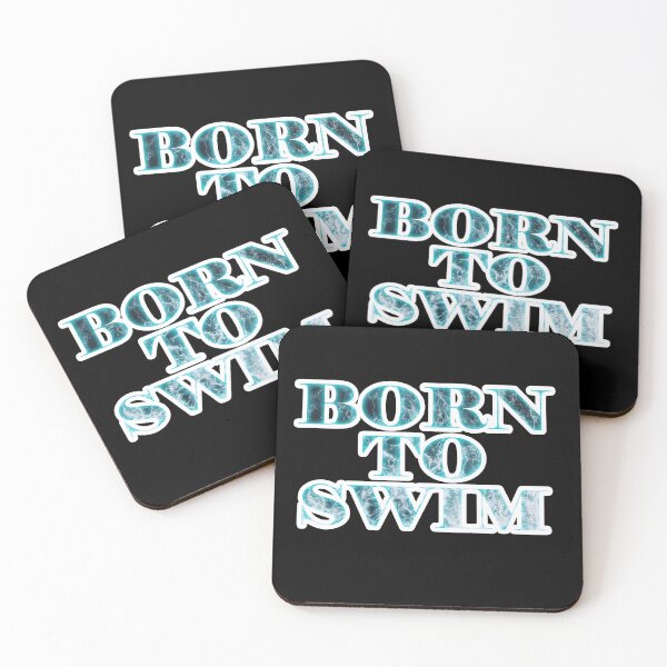 Item preview, born to swim  designed and sold by Markflow.
