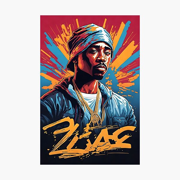 Art Canvas Print Tupac store Shakur 8x12