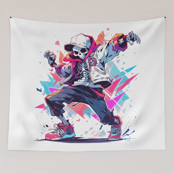 Item preview, Boney Boogie: Skeleton's Spectrum Shimmy designed and sold by KaleidoKiosk.
