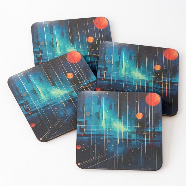 Item preview, Nighttime Abstraction designed and sold by ElevateAura.