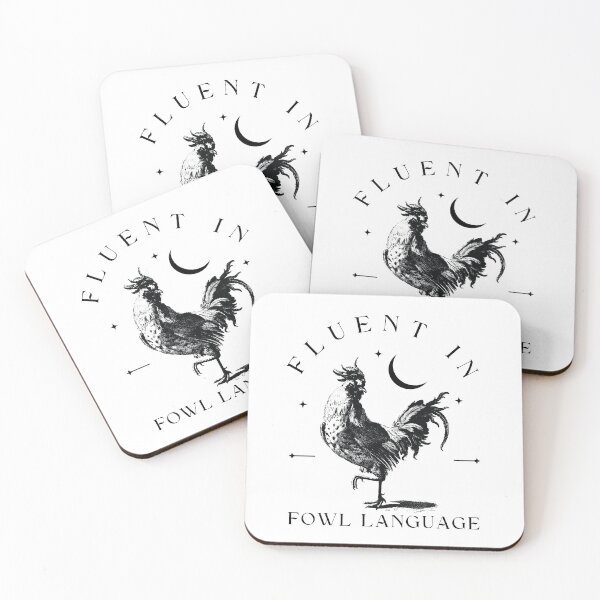 Item preview, Fluent in Fowl Language designed and sold by ArtofAddison.