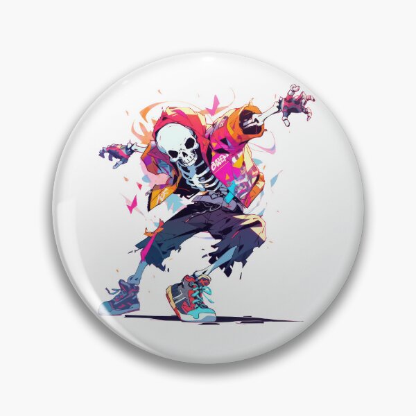 Item preview, Boney Boogie: Skeleton's Spectrum Shimmy designed and sold by KaleidoKiosk.