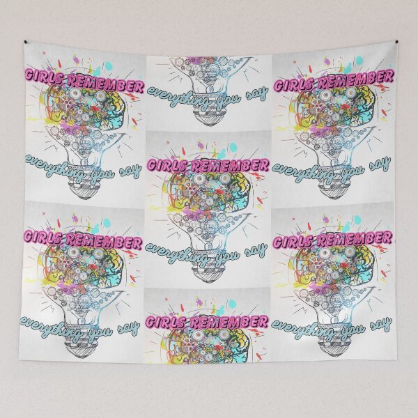 Item preview, Girls Remember Everything You Say designed and sold by mamamiamarket.