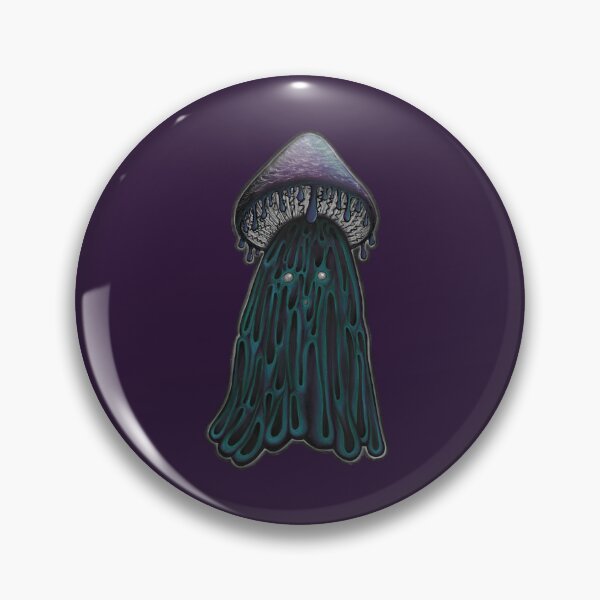 Item preview, Ink Inkcap Mushroom Ghost designed and sold by seeliecastle.