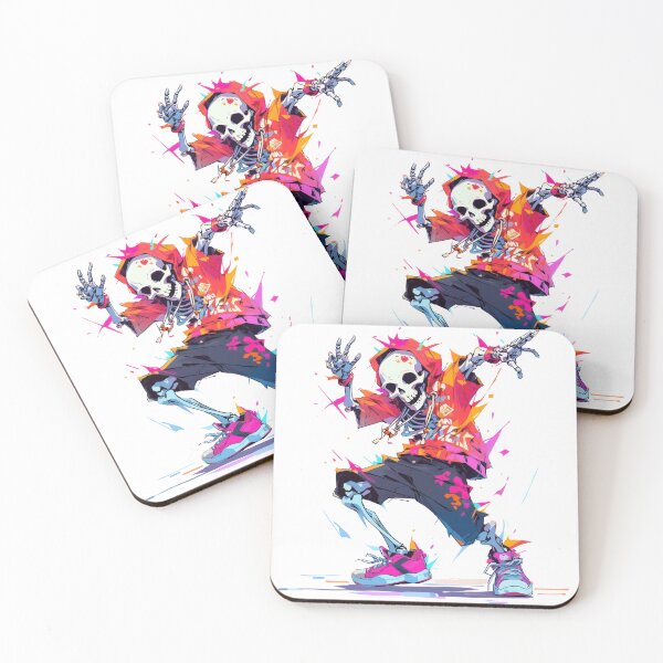 Item preview, Boney Boogie: Skeleton's Spectrum Shimmy designed and sold by KaleidoKiosk.