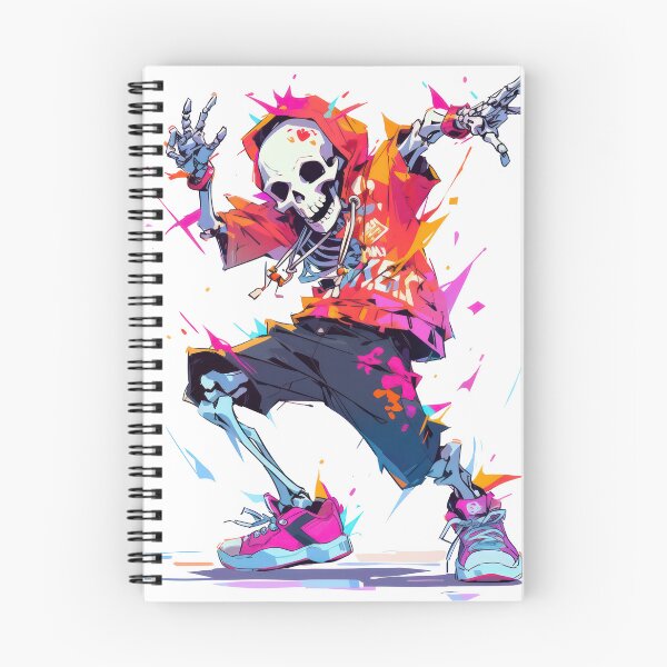 Item preview, Boney Boogie: Skeleton's Spectrum Shimmy designed and sold by KaleidoKiosk.