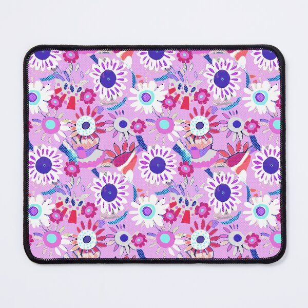 Item preview, Halftone floral designed and sold by Alessandro Remo Mazzoni Remotextiles.